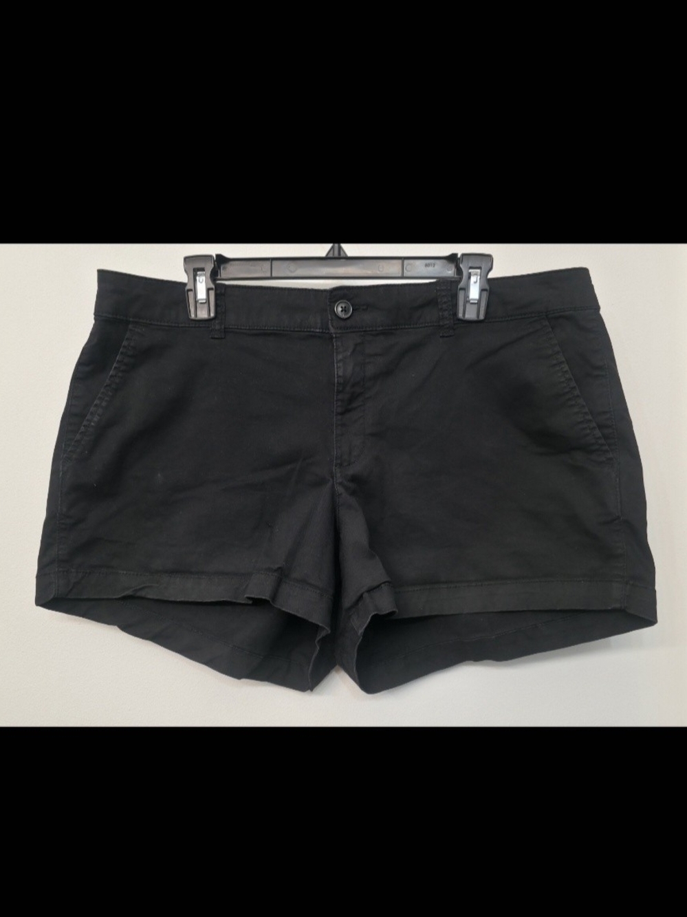 GAP Women's Black Cotton Shorts